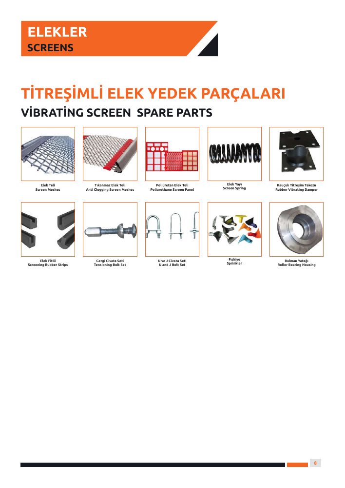 Elek ve Eleme Sistemleri